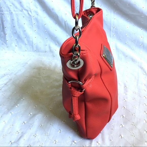 Nicole By Nicole Miller Red Crossbody Bag - Picture 5 of 6